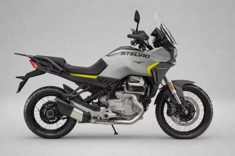 2027 Moto Guzzi Stelvio - Grey Climbing (Non-radar)
