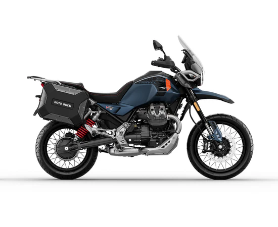 2026 Moto Guzzi V85TT Travel - Blue Zefiro