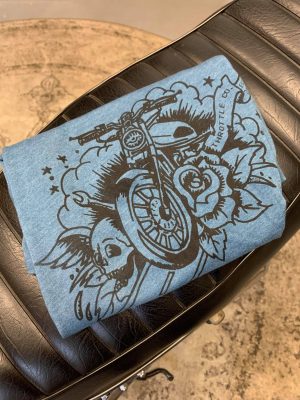 Tattoo Flash Shirt Teal