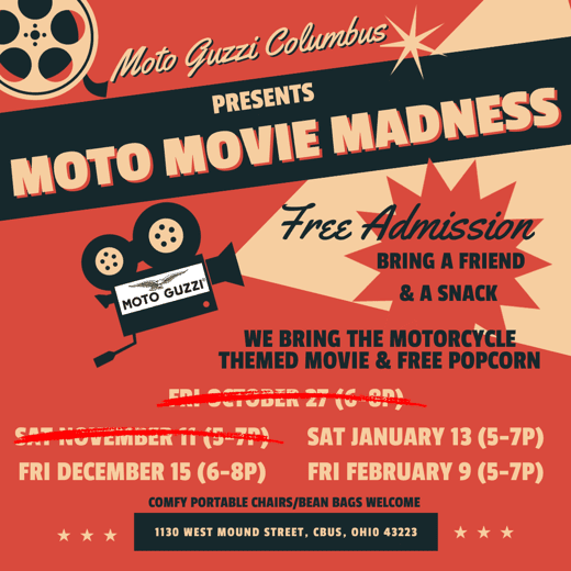 _MOTo GUZZI- Movie Night Instagram Post